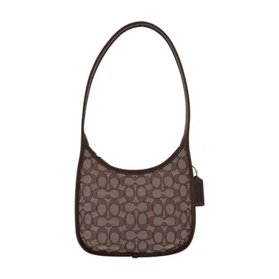 Coach The Originals Signature Shoulder Bag In Brown