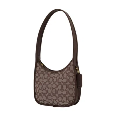 Coach The Originals Signature Shoulder Bag In Brown