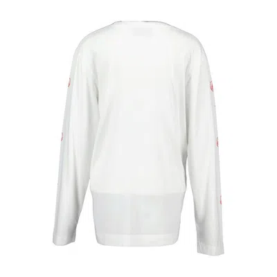 Simone Rocha Long Sleeve T-shirt In White