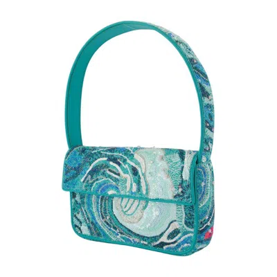 Staud Tommy Beaded Shoulder Bag