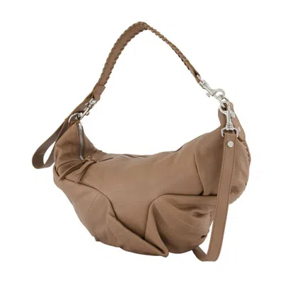 Vivienne Westwood Agnes Medium Shoulder Bag In Gray