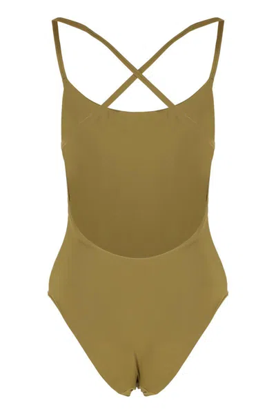Lido Uno One-piece Swimsuit In Green