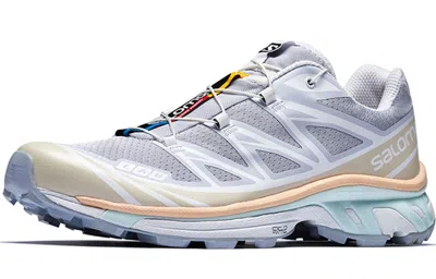 Salomon Xt-6 'arctic Ice Bleached Sand' In Green
