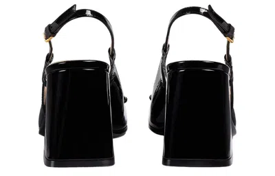 Gucci (wmns)  Mid-heel Slingback With Horsebit 'black