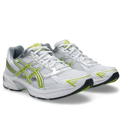 Asics Gel-1130 Sportstyle Sneakers In White/green Apple At Urban Outfitters In Multi