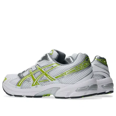 Asics Gel-1130 Sportstyle Sneakers In White/green Apple At Urban Outfitters In Multi