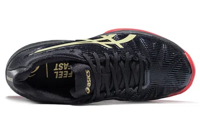 Asics (wmns)  Solution Speed Ff L.e Black/gold In Multi