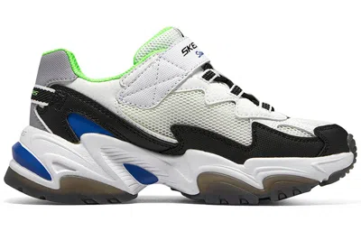 Skechers (gs)  Stamina V2 'white Black Green' In Multi