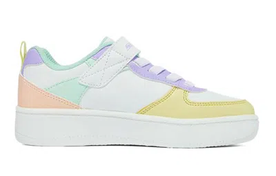 Skechers (gs)  Sport Court 92 'white Multi'