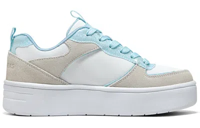 Skechers (gs)  Court High 'white Light Blue'