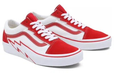 Vans Old Skool 2-tone Bolt 'white Red'