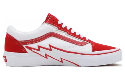 Vans Old Skool 2-tone Bolt 'white Red'