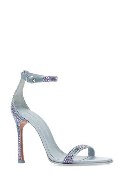 Amina Muaddi Kim 115mm Crystal-embellished Sandals