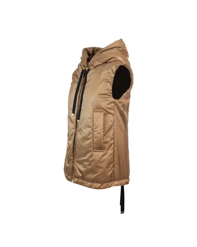 Max Mara The Cube Giubbino Greengo Caramello In Nude