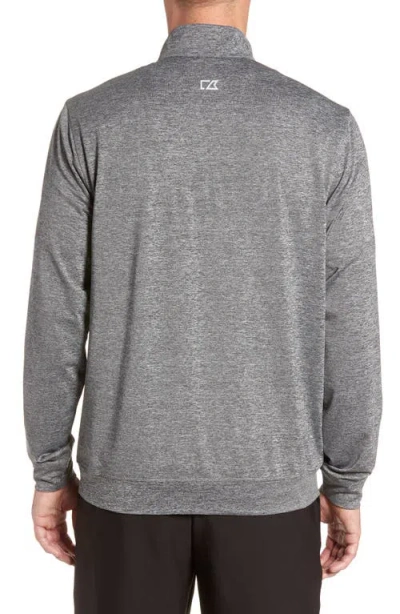 Cutter & Buck Stealth Regular Fit Half Zip Pullover
