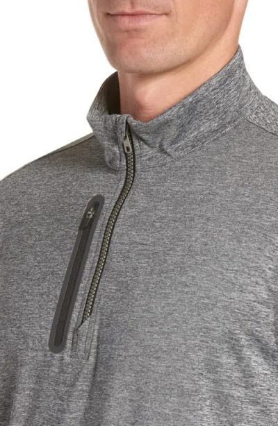 Cutter & Buck Stealth Regular Fit Half Zip Pullover