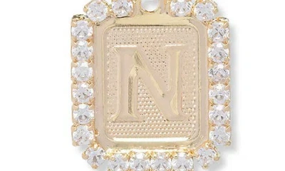 Bracha Royal Initial Card Necklace