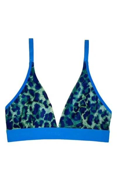 Lemonade Dolls The Soft Mesh Leopard Print Bralette