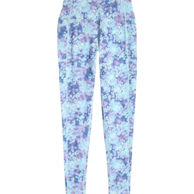 Zella Girl Kids' Favorite High Waist Pocket Leggings In Blue