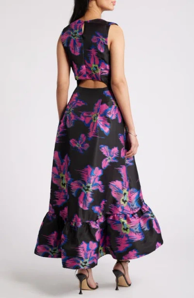 Chelsea28 Floral Jacquard A-line Dress