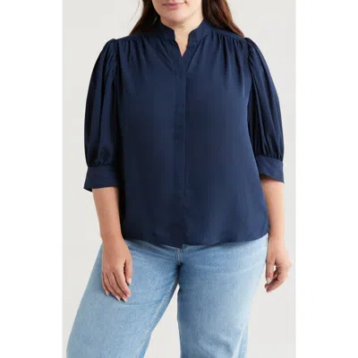 Cece Hidden Placket Shirt