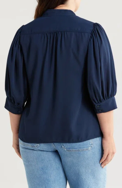 Cece Hidden Placket Shirt