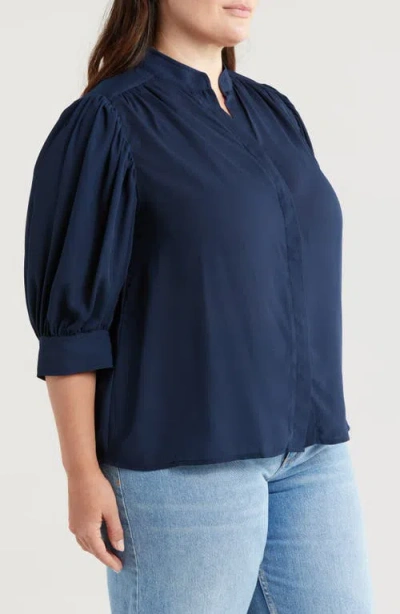 Cece Hidden Placket Shirt