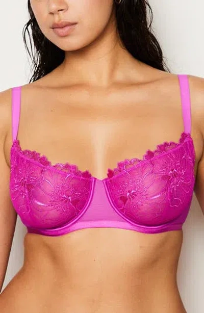 Etam Amaryllis Embroidered Underwire Demi Bra