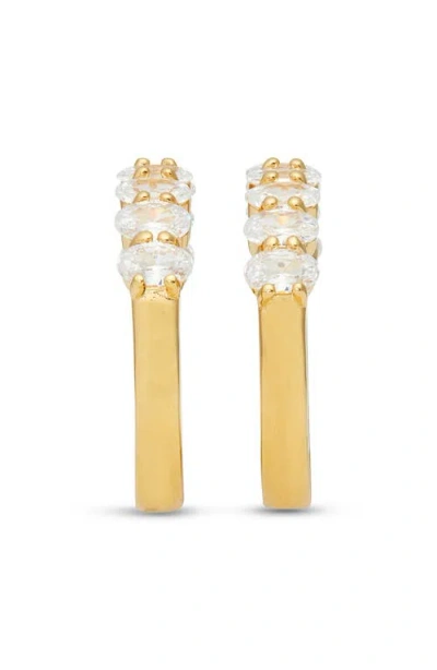 Nordstrom Set Of 2 Oval Cubic Zirconia Bands