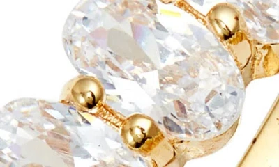 Nordstrom Set Of 2 Oval Cubic Zirconia Bands
