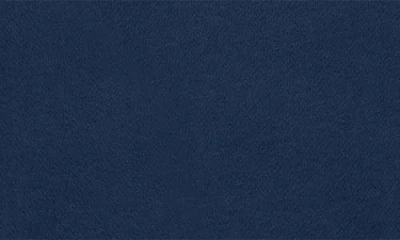 Little Me Navy Fleece Hoodie & Joggers Set In Blue