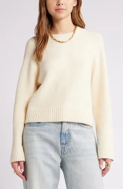 Open Edit Boxy Crewneck Sweater