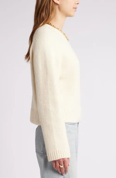 Open Edit Boxy Crewneck Sweater