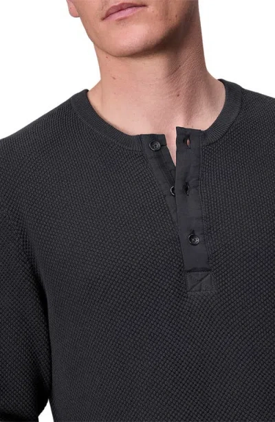 Rag & Bone Dexter Washed Organic Cotton Henley