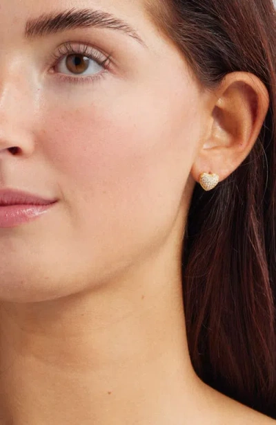 Nordstrom Pavé Tiny Heart Earrings