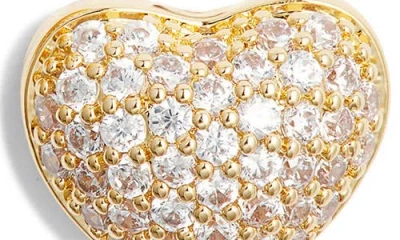 Nordstrom Pavé Tiny Heart Earrings