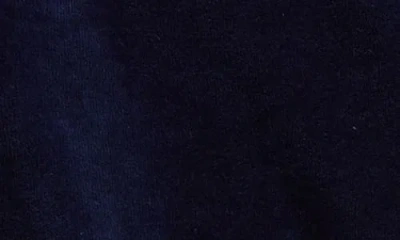 Nordstrom Velour Top & Joggers Set In Blue