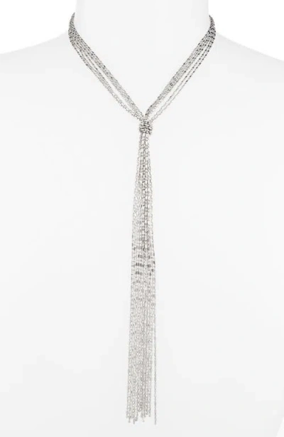 Nordstrom Multistrand Bead Chain Y-necklace