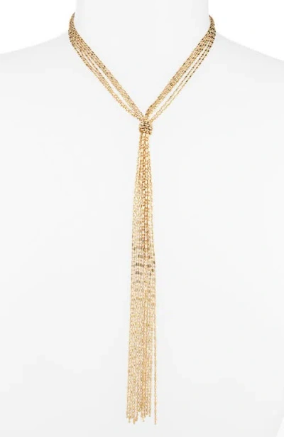 Nordstrom Multistrand Bead Chain Y-necklace
