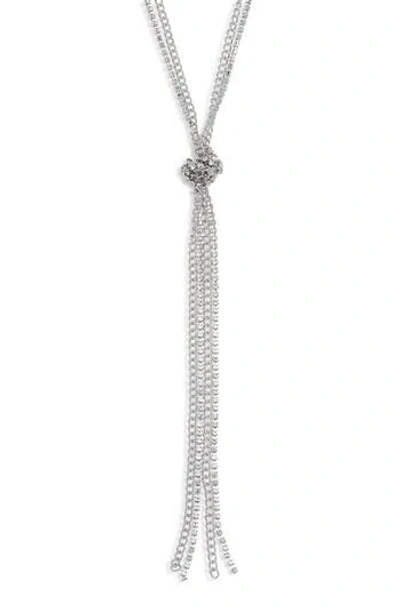 Nordstrom Knot Layered Y-necklace