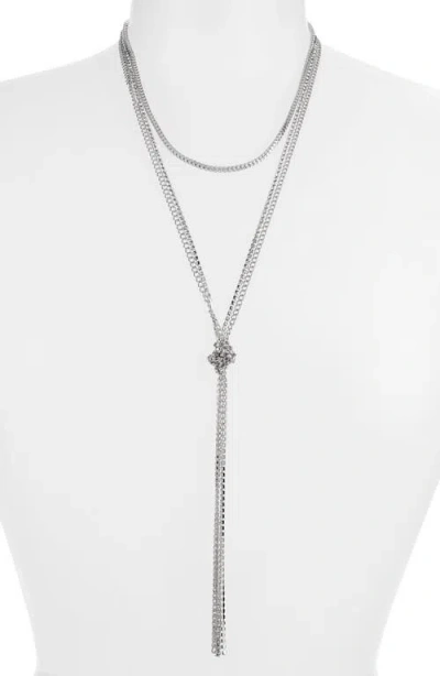 Nordstrom Knot Layered Y-necklace