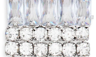 Nordstrom Ached Baguette Crystal Drop Earrings