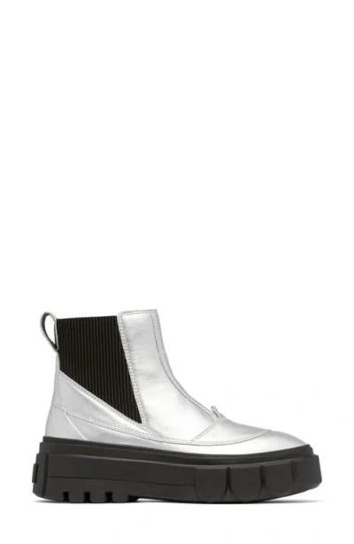 Sorel Caribou Leather Winter Chelsea Booties