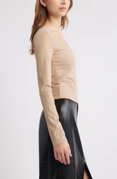 Open Edit Smooth Edit Scoop Neck Top