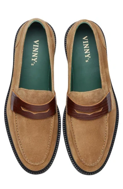 Vinny's Townee Two-tone Penny Loafer