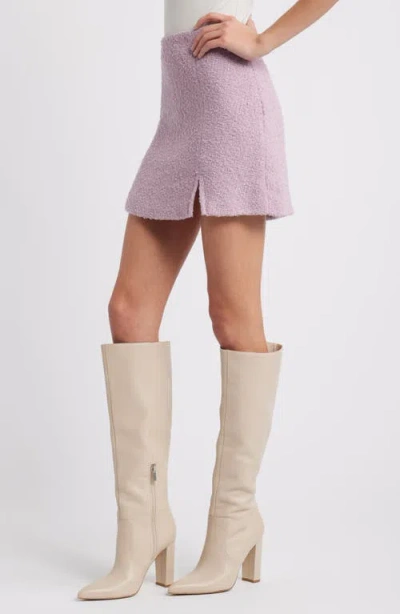Open Edit Tweed Miniskirt