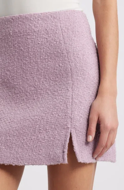 Open Edit Tweed Miniskirt