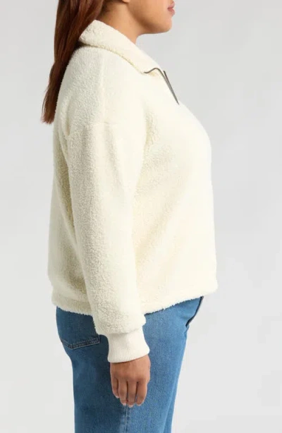 Caslon ® Brushed Fleece Jacket