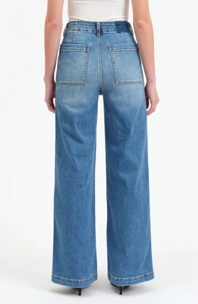 Daze Far Out High Waist Wide Leg Trouser Jeans