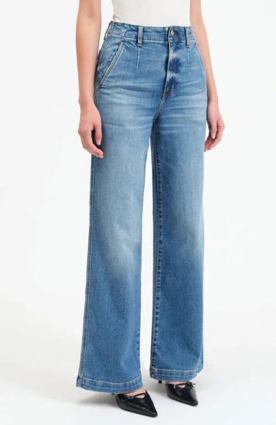 Daze Far Out High Waist Wide Leg Trouser Jeans